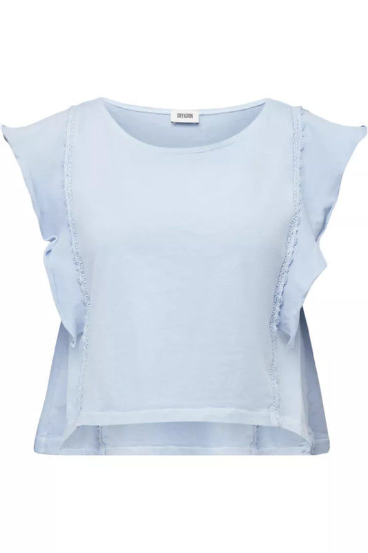DRYKORN T-Shirt Miriel Blau