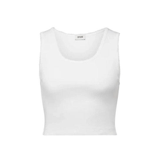 DRYKORN Jerseytop Tiora weiß