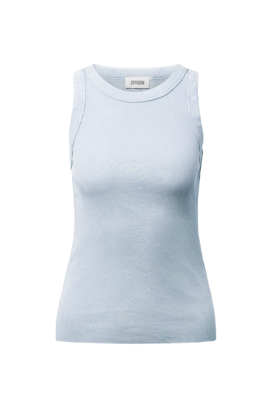 DRYKORN Tanktop Olina blau