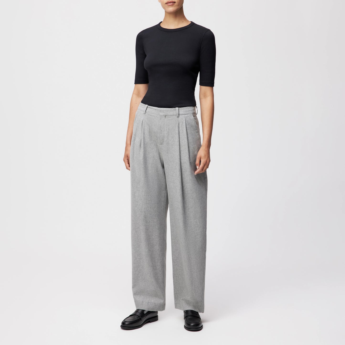 DRYKORN Hose Ink aus Flanell Grey