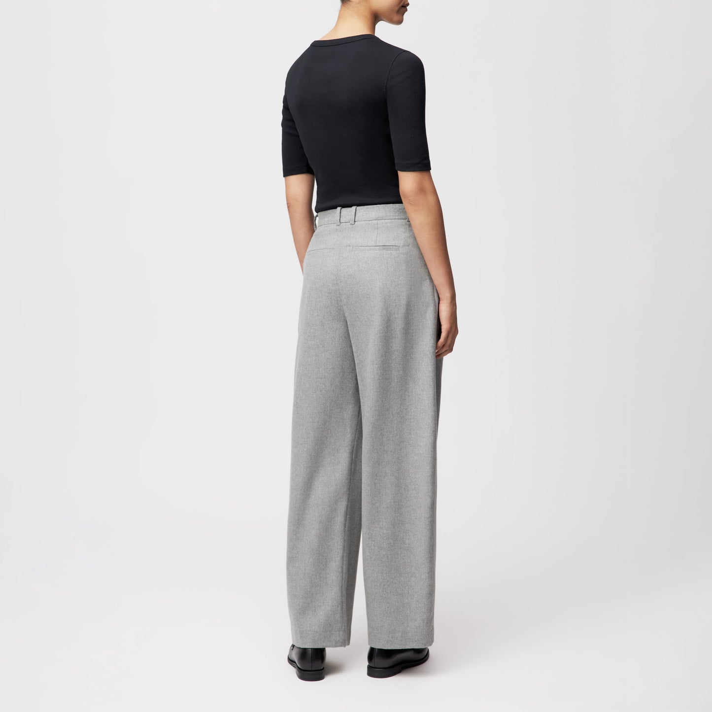 DRYKORN Hose Ink aus Flanell Grey