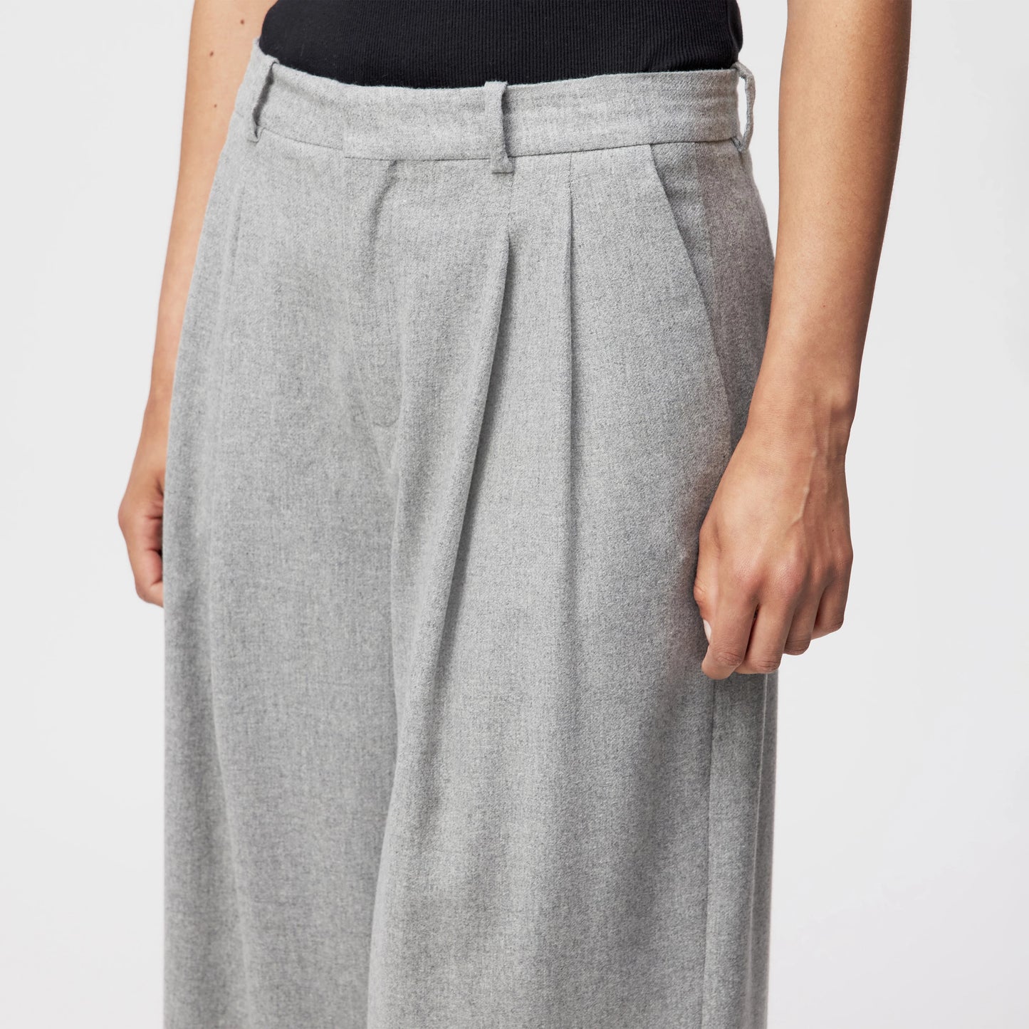 DRYKORN Hose Ink aus Flanell Grey