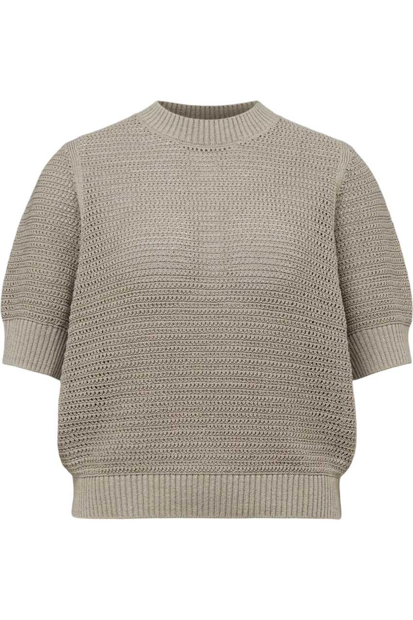 DRYKORN Damen Strickshirt Sanidy Grün