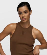 Lade das Bild in den Galerie-Viewer, 10DAYS AMSTERDAM Tank Top Rib - Dark Truffle
