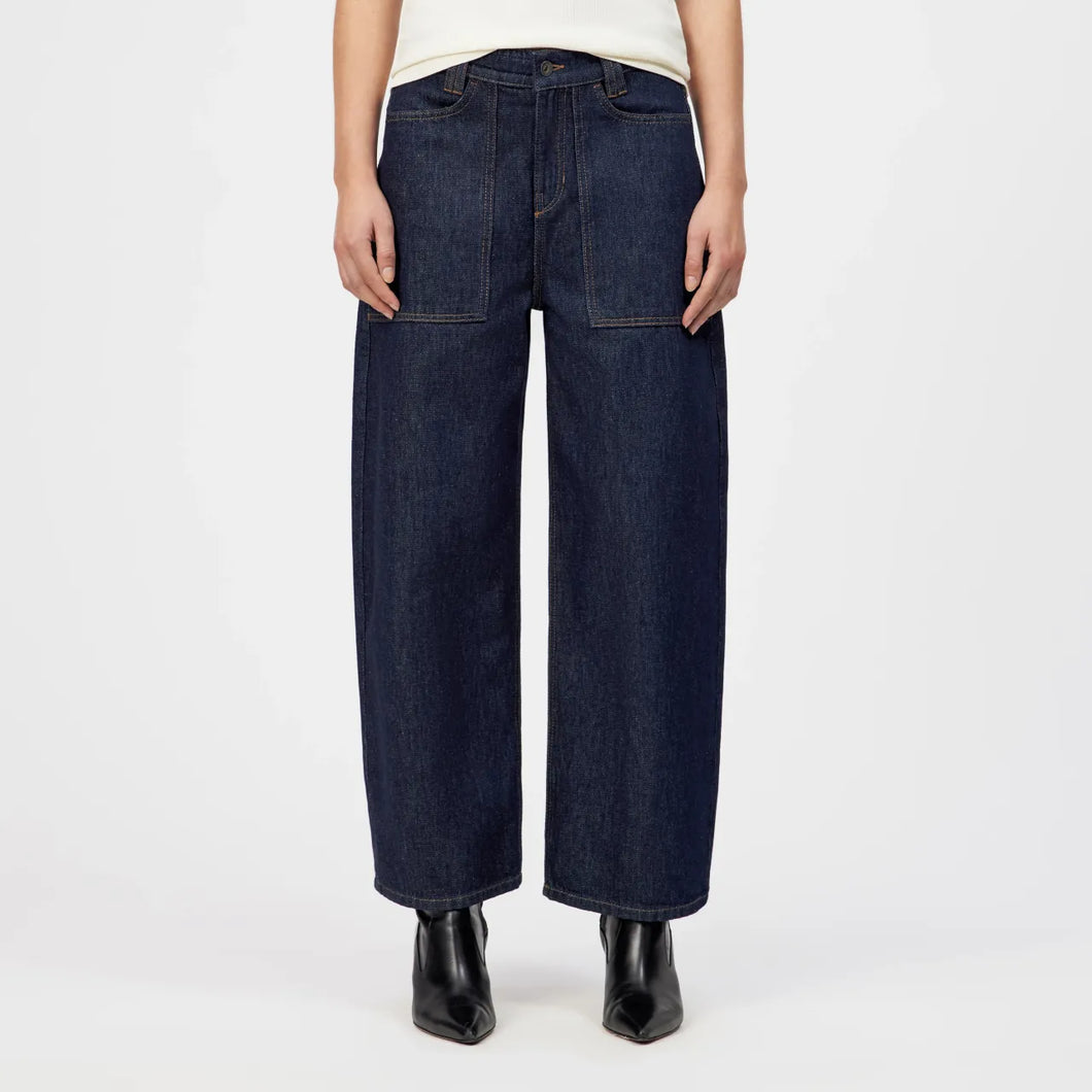 DRYKORN Jeanshose Derive Raw Blue Denim