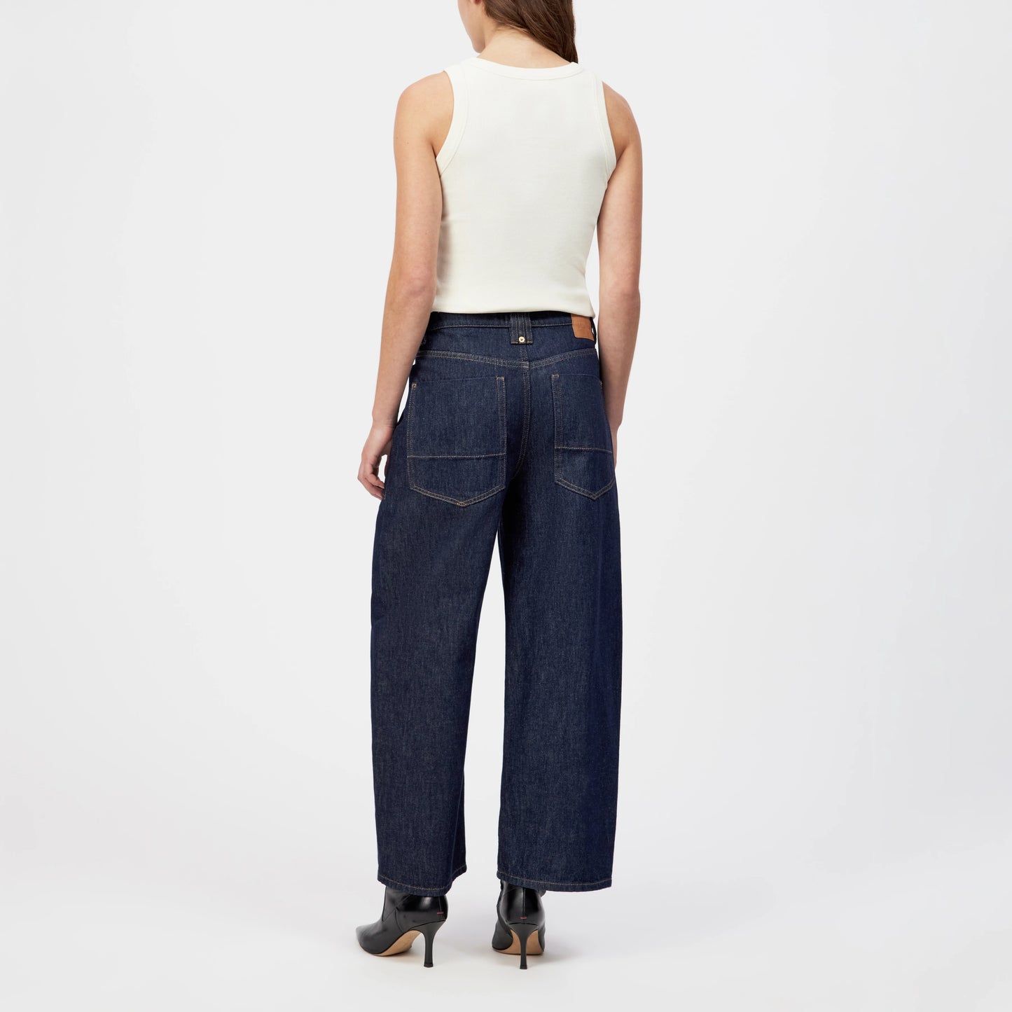 DRYKORN Jeanshose Derive Raw Blue Denim