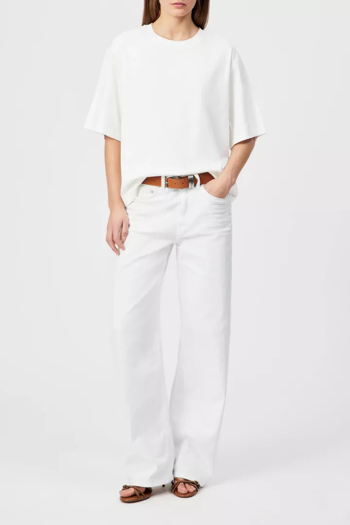 DRYKORN T-Shirt Pinara White