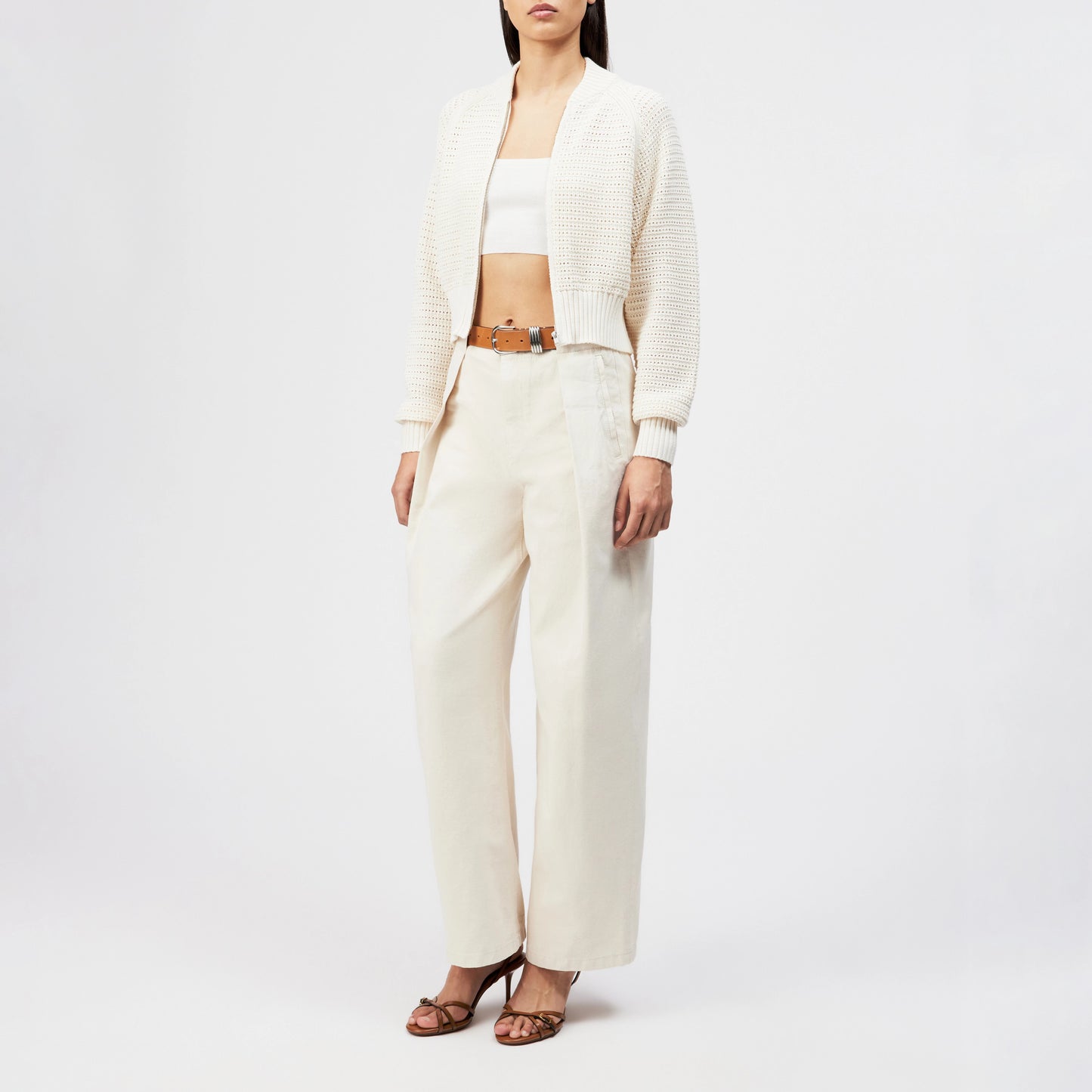 DRYKORN Silsy Cardigan Offwhite