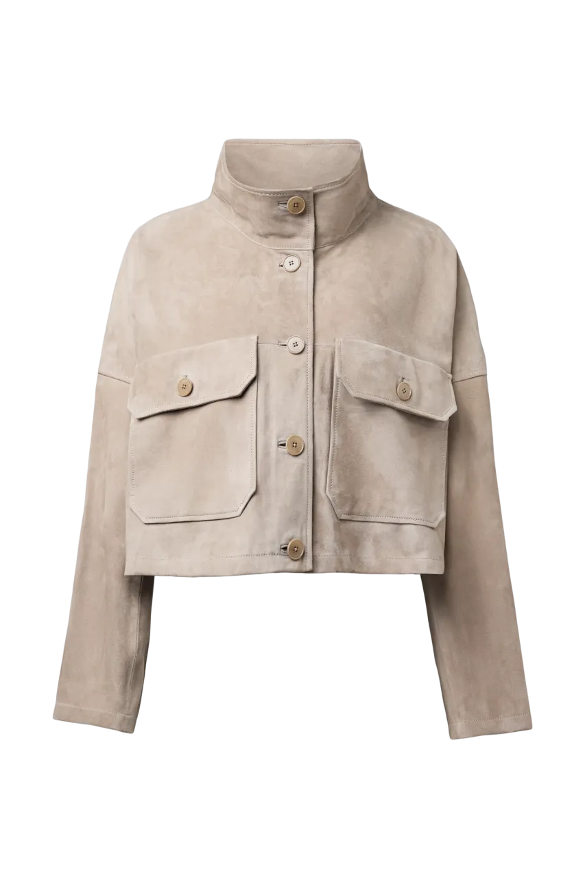 DRYKORN Damen Lederjacke Arklow Winter Twig