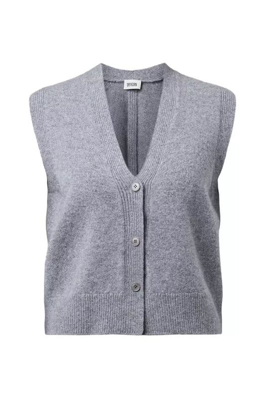 DRYKORN Strickweste Abalia Grey