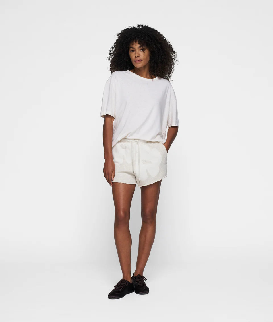 10DAYS AMSTERDAM Fleece Shorts Flower