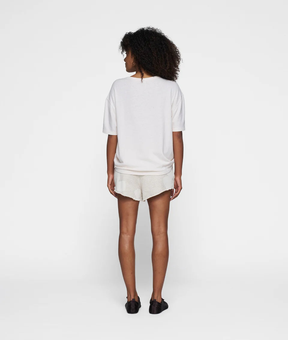 10DAYS AMSTERDAM Comfort Tee Linen Ecru