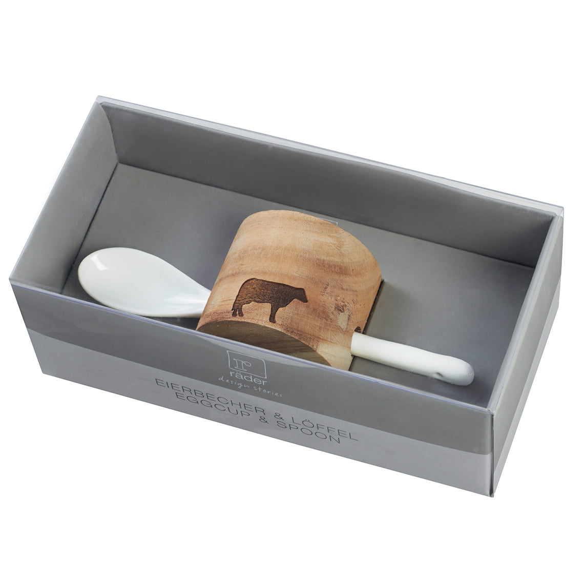 RÄDER DESIGN Eierbecher Set Herz