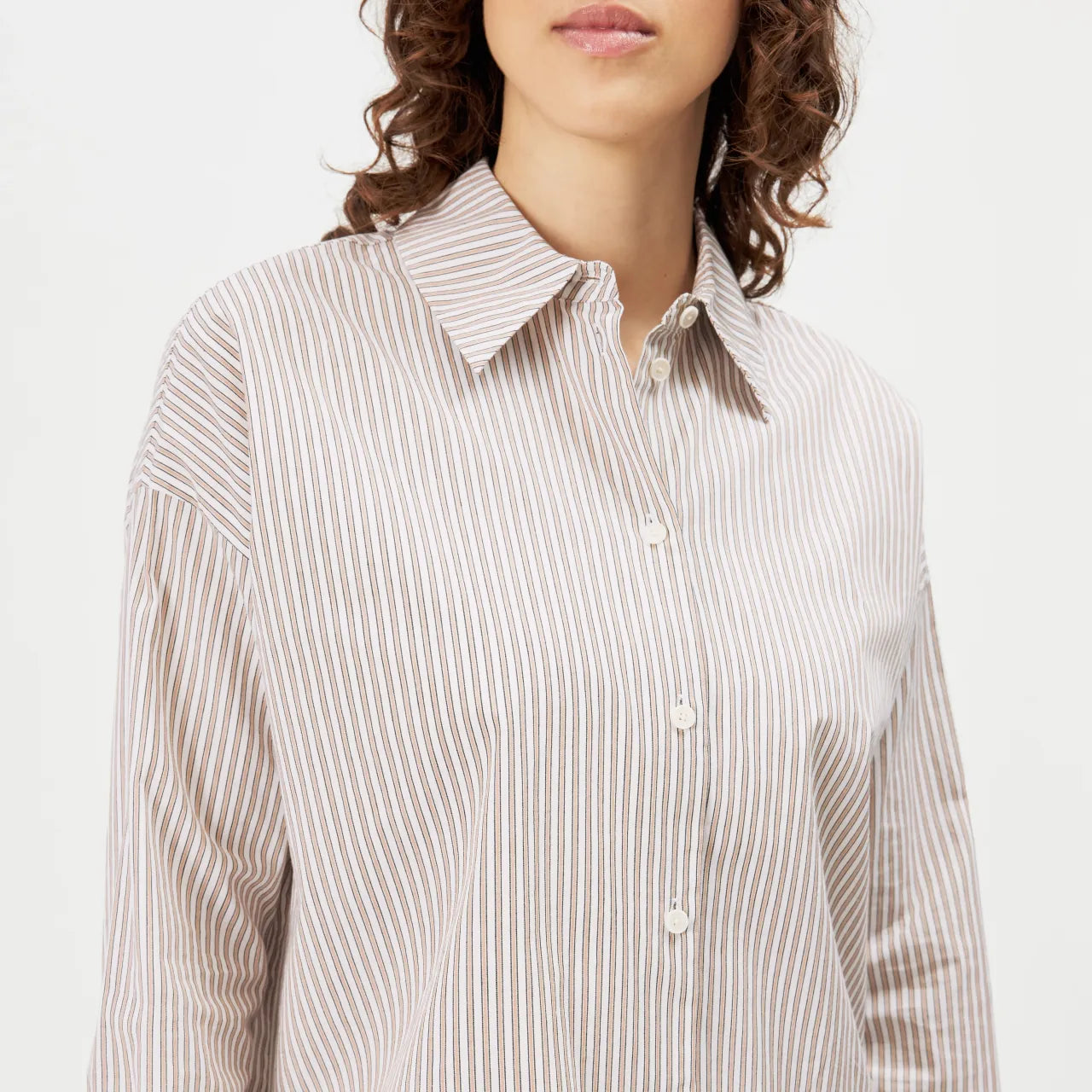 DRYKORN Damenbluse Cloelia Nougat