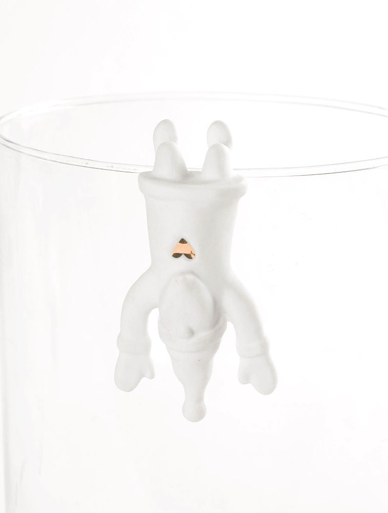 GOOD OLD FRIENDS Kletter Santa mit goldenem Herz