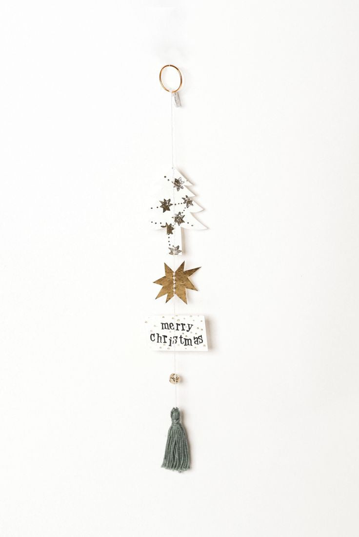 GOOD OLD FRIENDS Glöckchen Ornament Merry Christmas