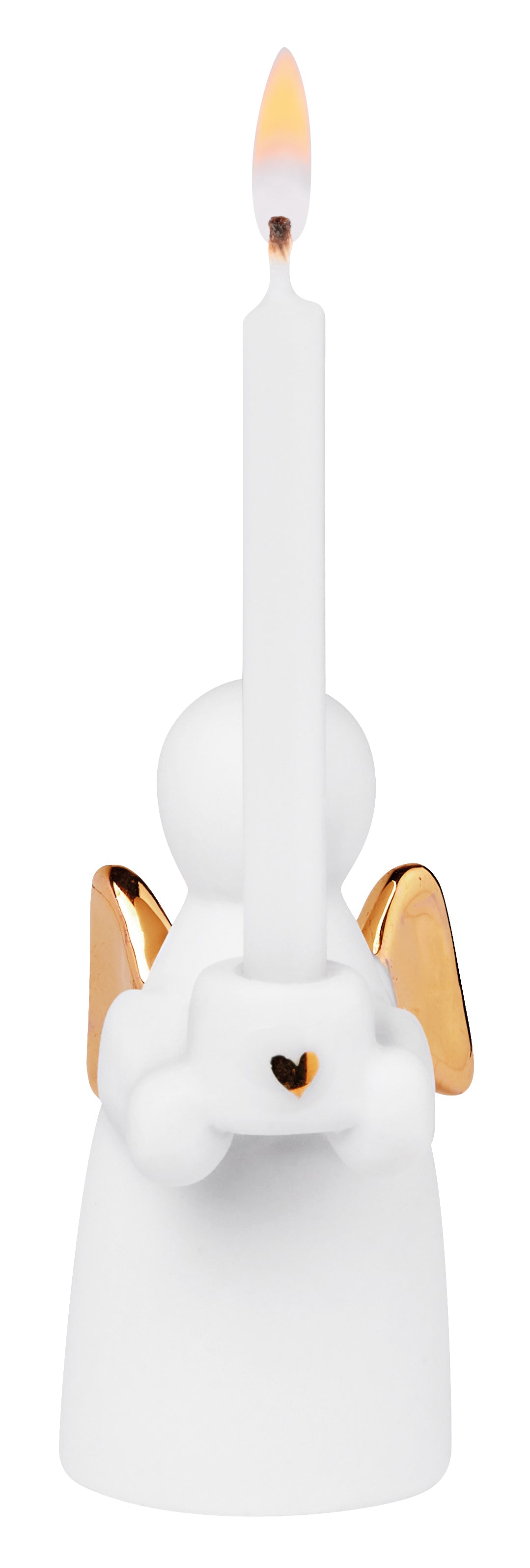 RAEDER DESIGN Schutzengelkerze Gold