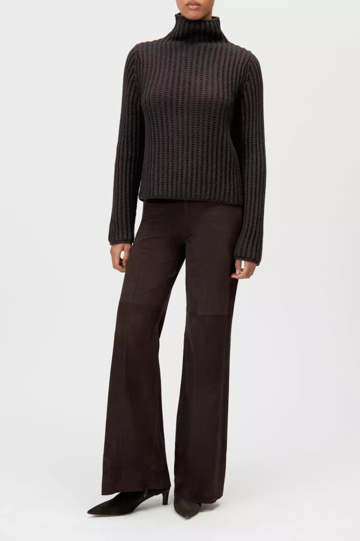DRYKORN Strickpullover Arwie Dunkelbraun