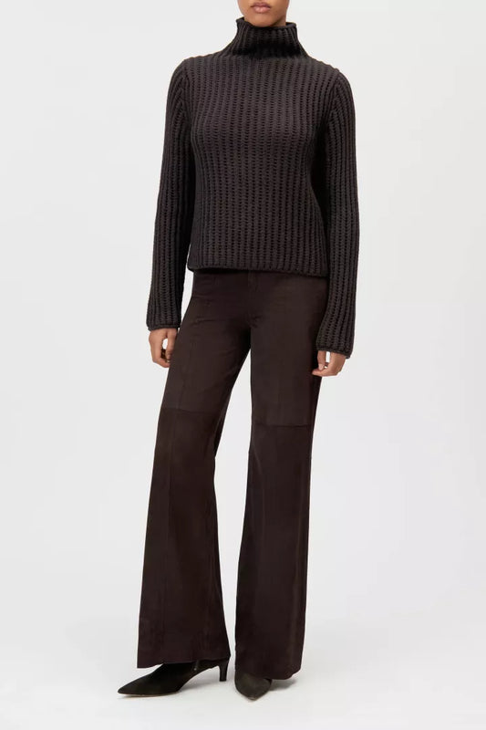 DRYKORN Strickpullover Arwie Dunkelbraun