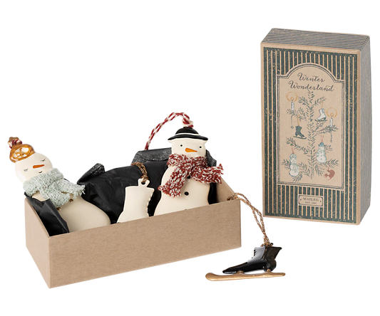 MAILEG Metallornament Set - Winter Wonderland