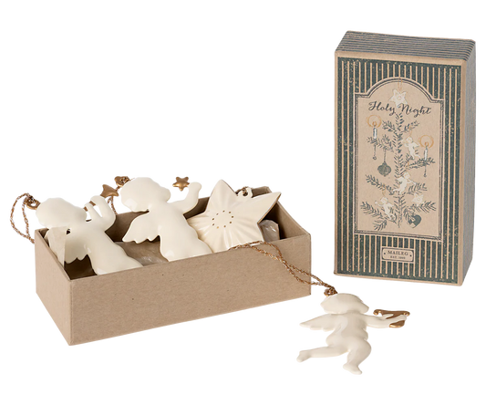 MAILEG Metallornament Set - O Holy Night