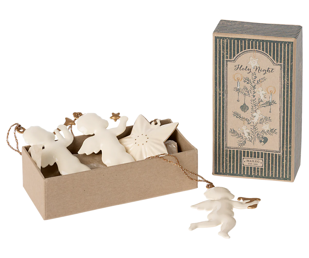 MAILEG Metallornament Set - O Holy Night