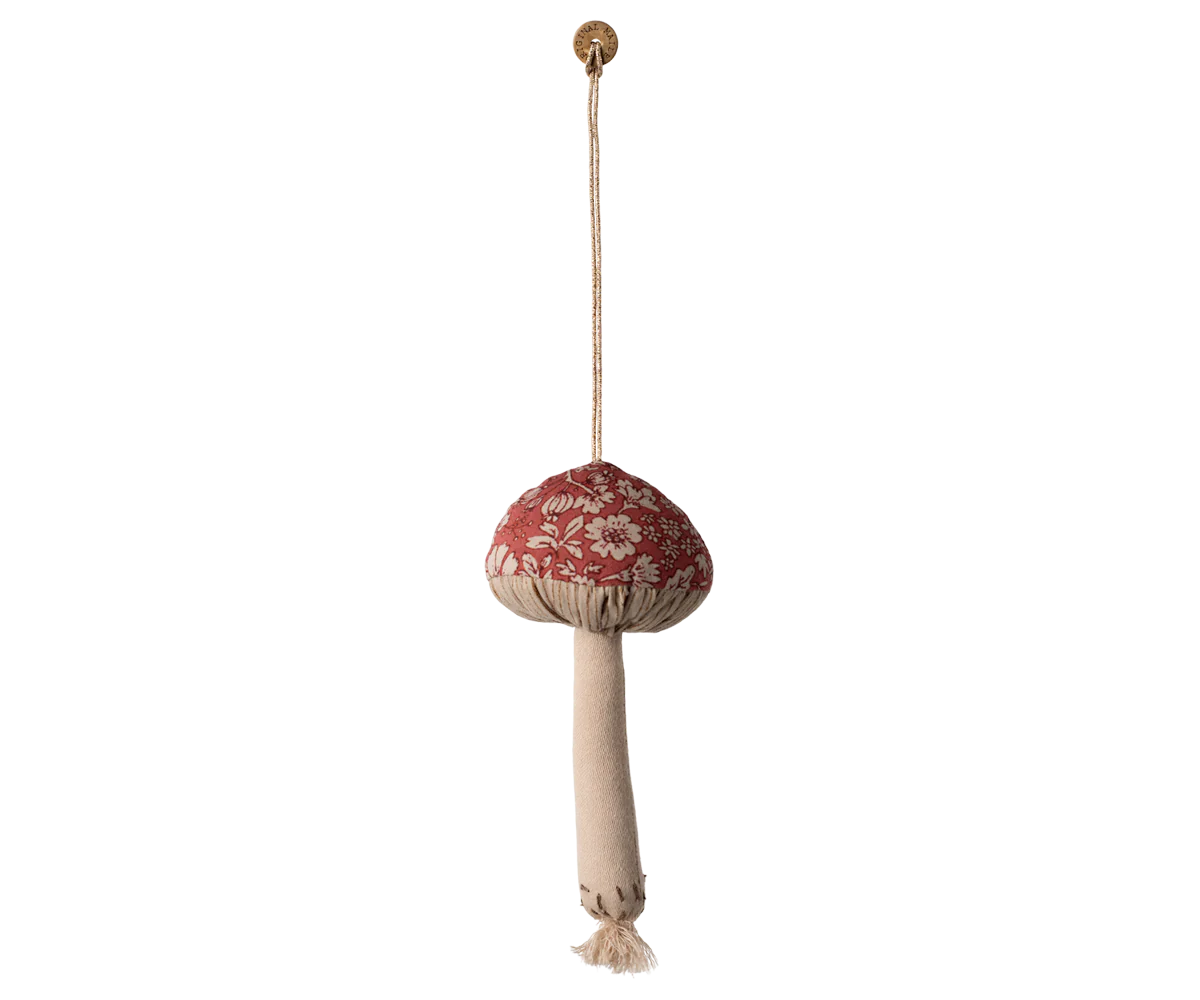 MAILEG Pilz Ornament Blüte - rot