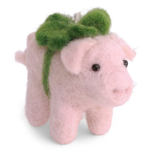 EN GRY & SIF Schweinchen mit Kleeblatt