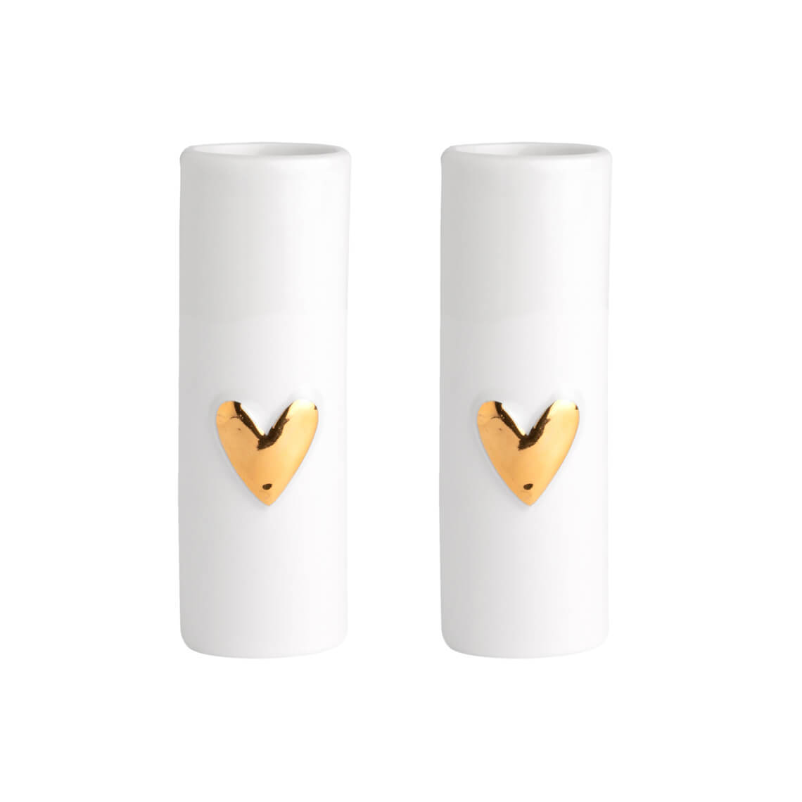 RAEDER DESIGN Minivasen 2-er Set Gold