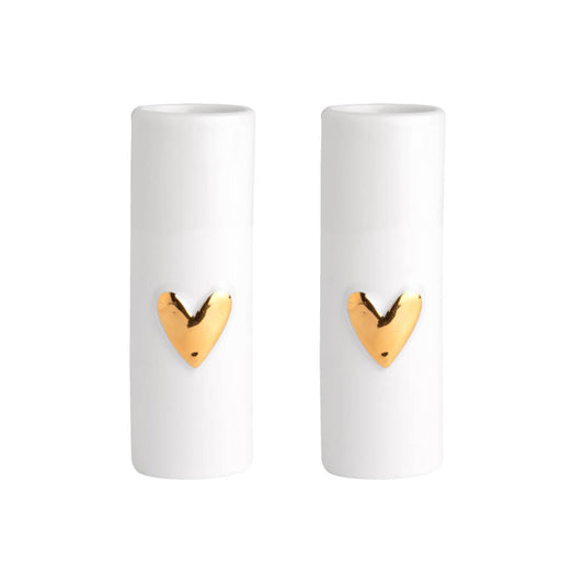 RAEDER DESIGN Minivasen 2-er Set Gold