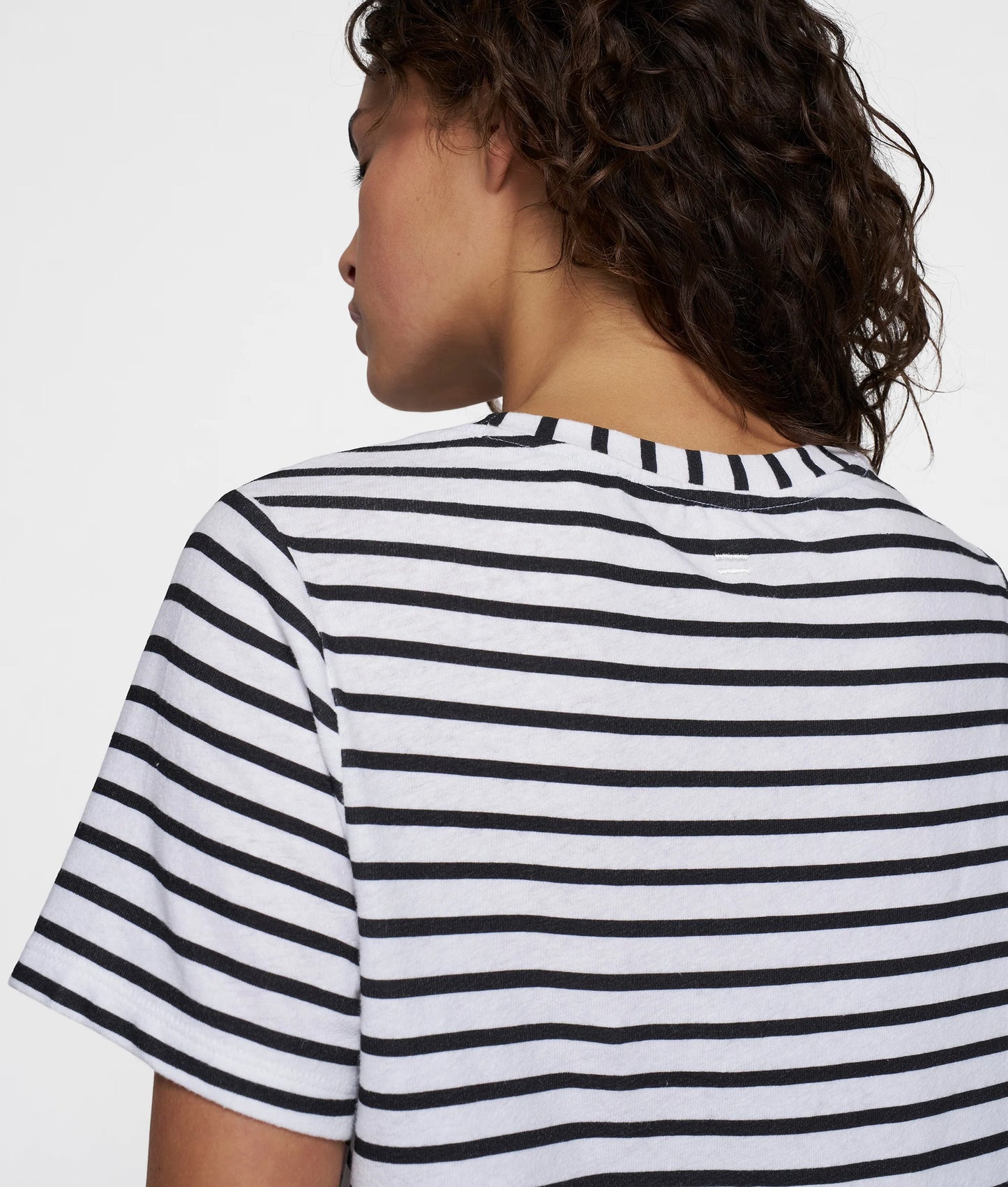 10DAYS AMSTERDAM The Petite Linen Stripes Shirt
