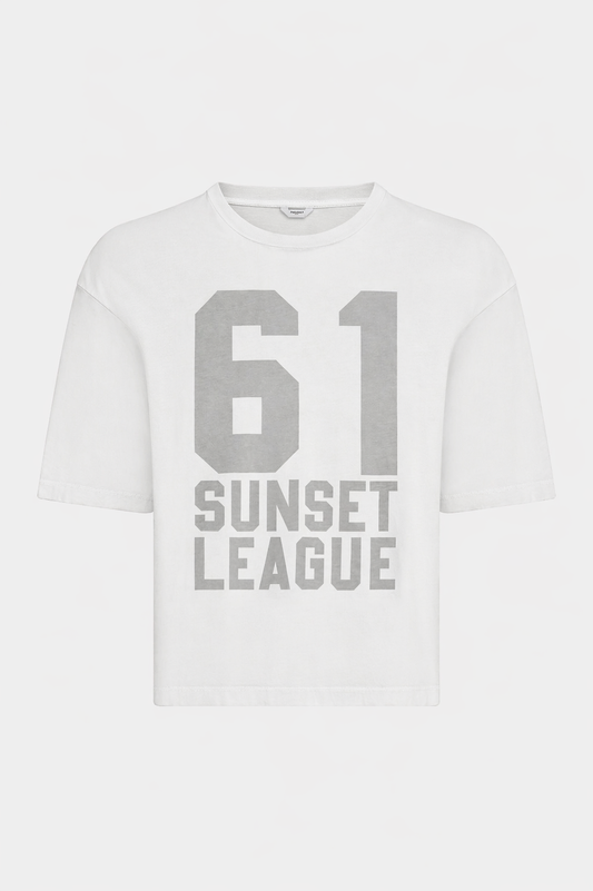 PENN & INK T-Shirt White mit Print