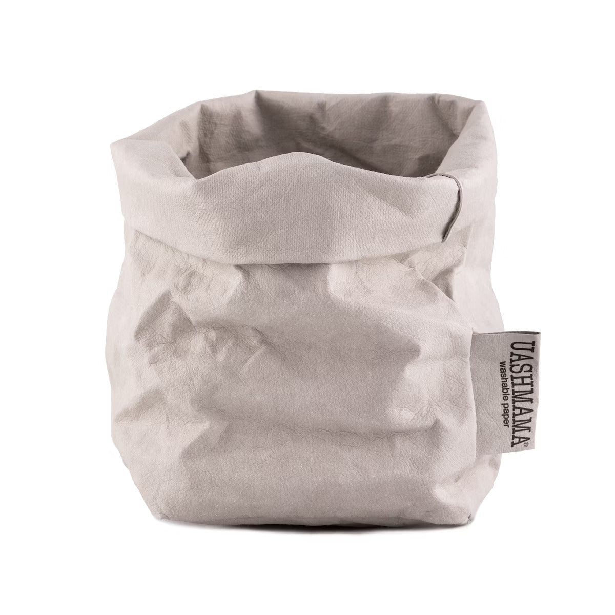 UASHMAMA Paperbag Basic grau in 3 Größen