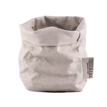 Lade das Bild in den Galerie-Viewer, UASHMAMA Paperbag Basic grau in 3 Größen
