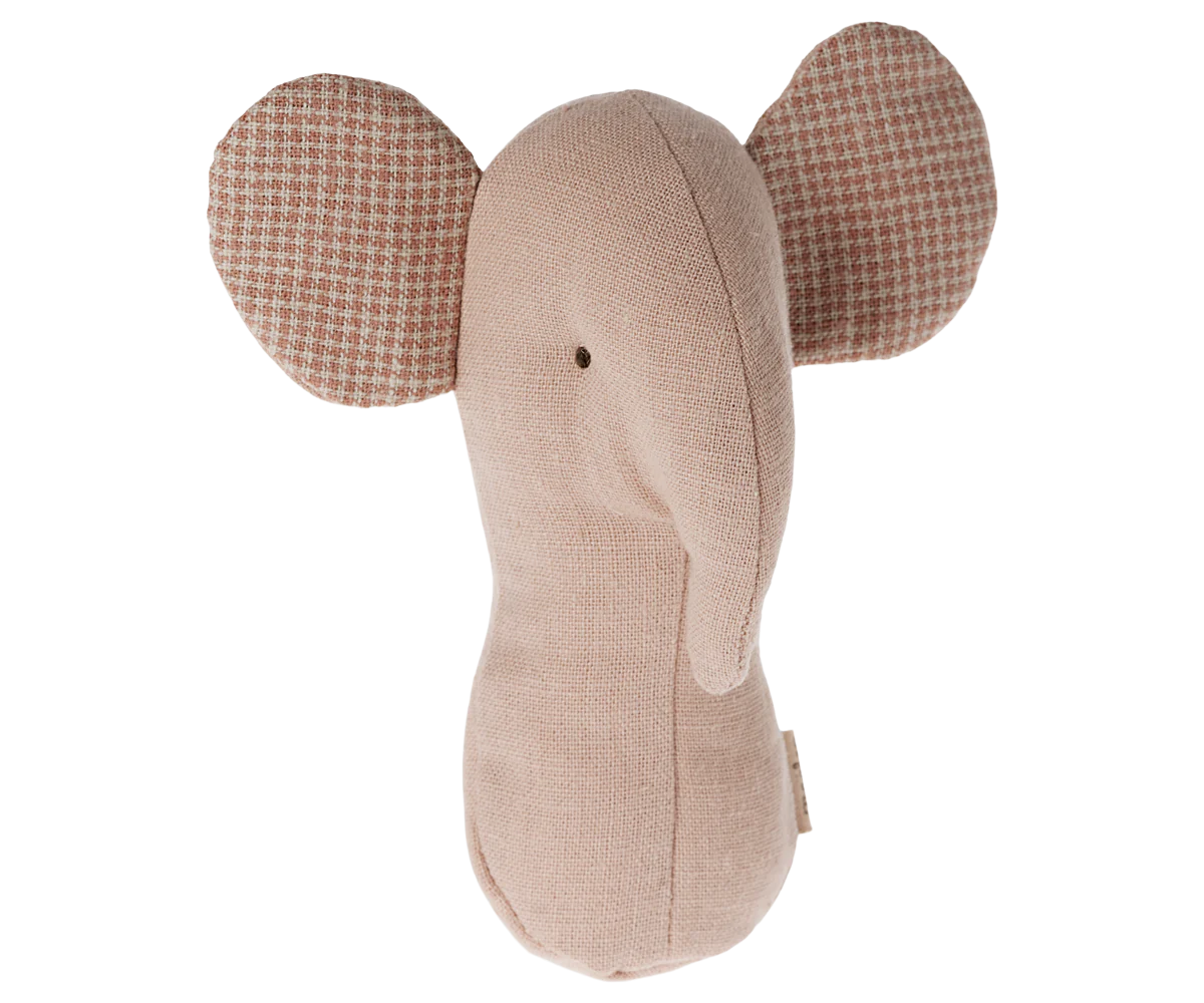 MAILEG Lullaby Friends Rassel Elefant Rose