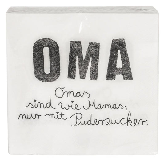 GOOD OLD FRIENDS Papierservietten Oma