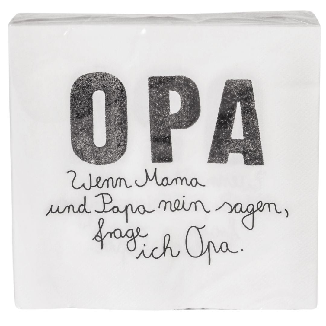 GOOD OLD FRIENDS Papierservietten Opa