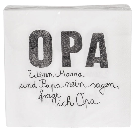 GOOD OLD FRIENDS Papierservietten Opa