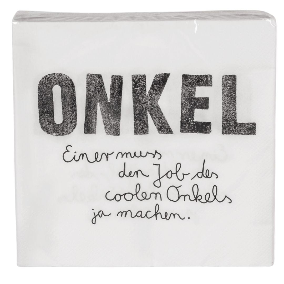 GOOD OLD FRIENDS Papierservietten Onkel