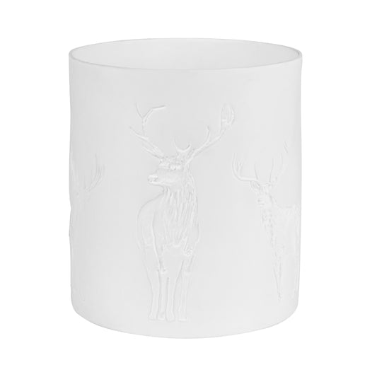 RAEDER DESIGN Windlicht Heimatlicht Hirsche groß
