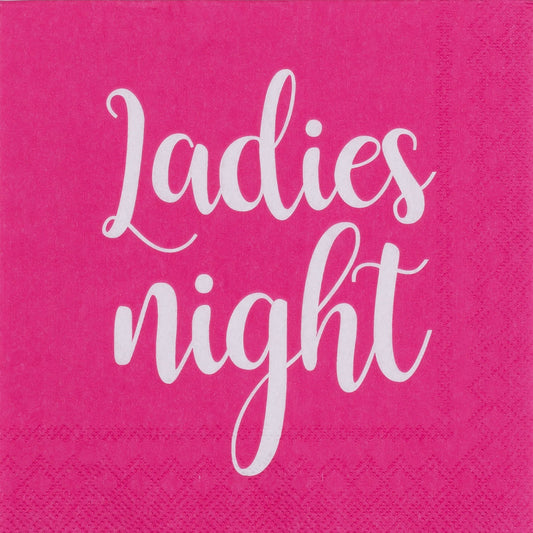 RAEDER DESIGN Cocktailservietten Ladies Night