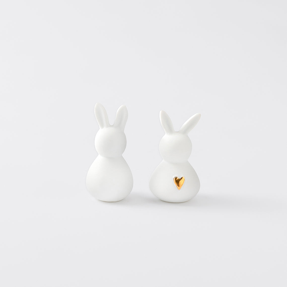 RAEDER DESIGN Porzellan Minihasen 2-er Set