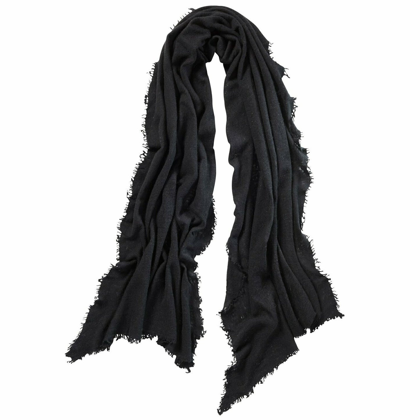 PURSCHÖN Pure Cashmere Schal schwarz