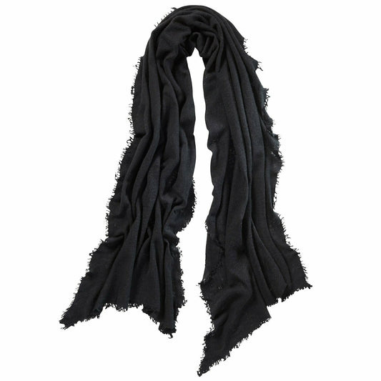 PURSCHÖN Pure Cashmere Schal schwarz