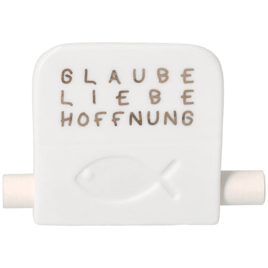 RAEDER DESIGN Kleine Aufmerksamkeit. Glaube. Liebe. Hoffnung