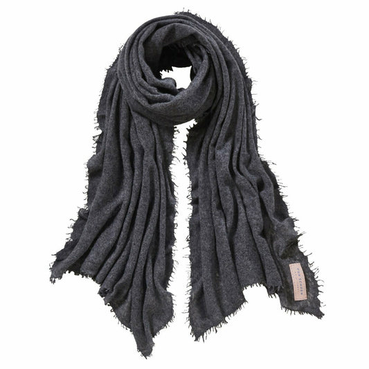 PURSCHÖN Pure Cashmere Schal Anthrazit