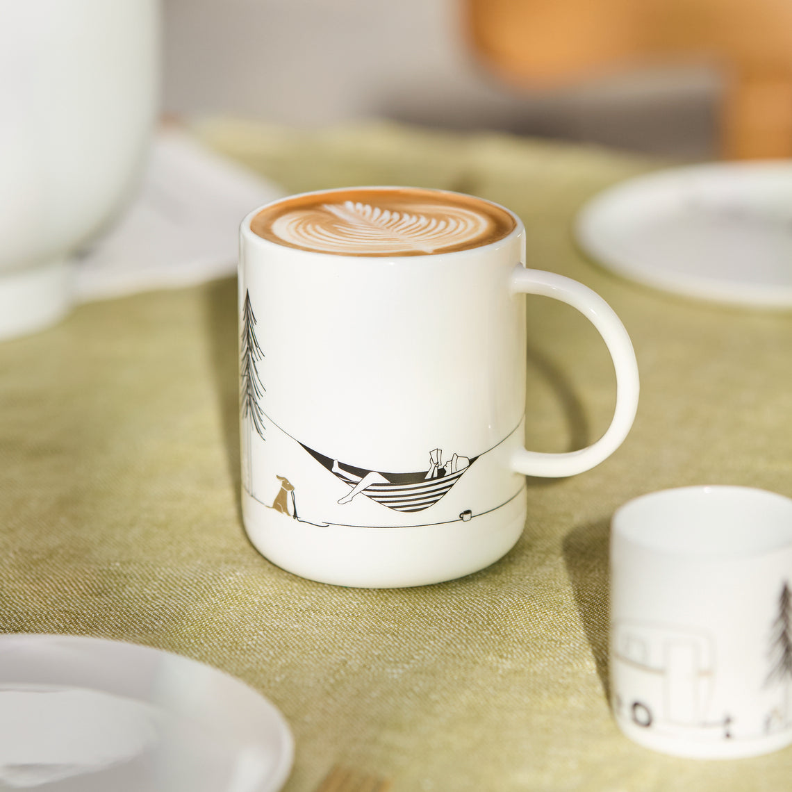 RAEDER DESIGN Hobby Geschenktasse Camping