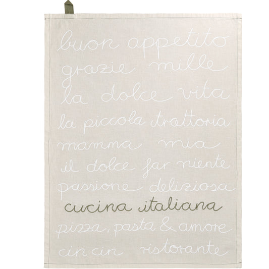 RAEDER DESIGN Geschirrtuch Cucina Italiana