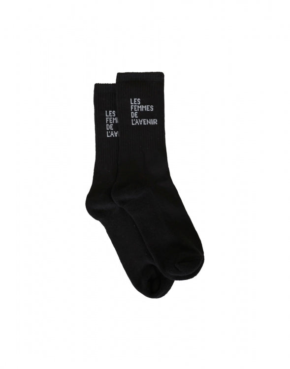 CLUB L'AVENIR Socken Yin Yang'CL Black
