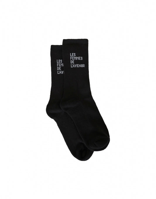 CLUB L'AVENIR Socken Yin Yang'CL Black